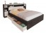 Купить Кровать ПРАГА + Матрас в подарок! цена от 26990 руб - Кровать с закроватным модулем по каталогу: размеры, фото, описание, отзывы, стоимость и сравнение в интернет магазине Наматрасе