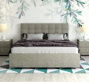 Купить кровать с мягким изголовьем 180 на 190 см в интернет-магазине На Матрасе.ру в Москве по низким ценам