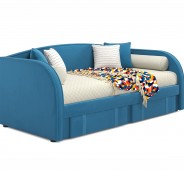 Купить кровать с ящиками односпальные в интернет-магазине На Матрасе.ру в Москве по низкой цене